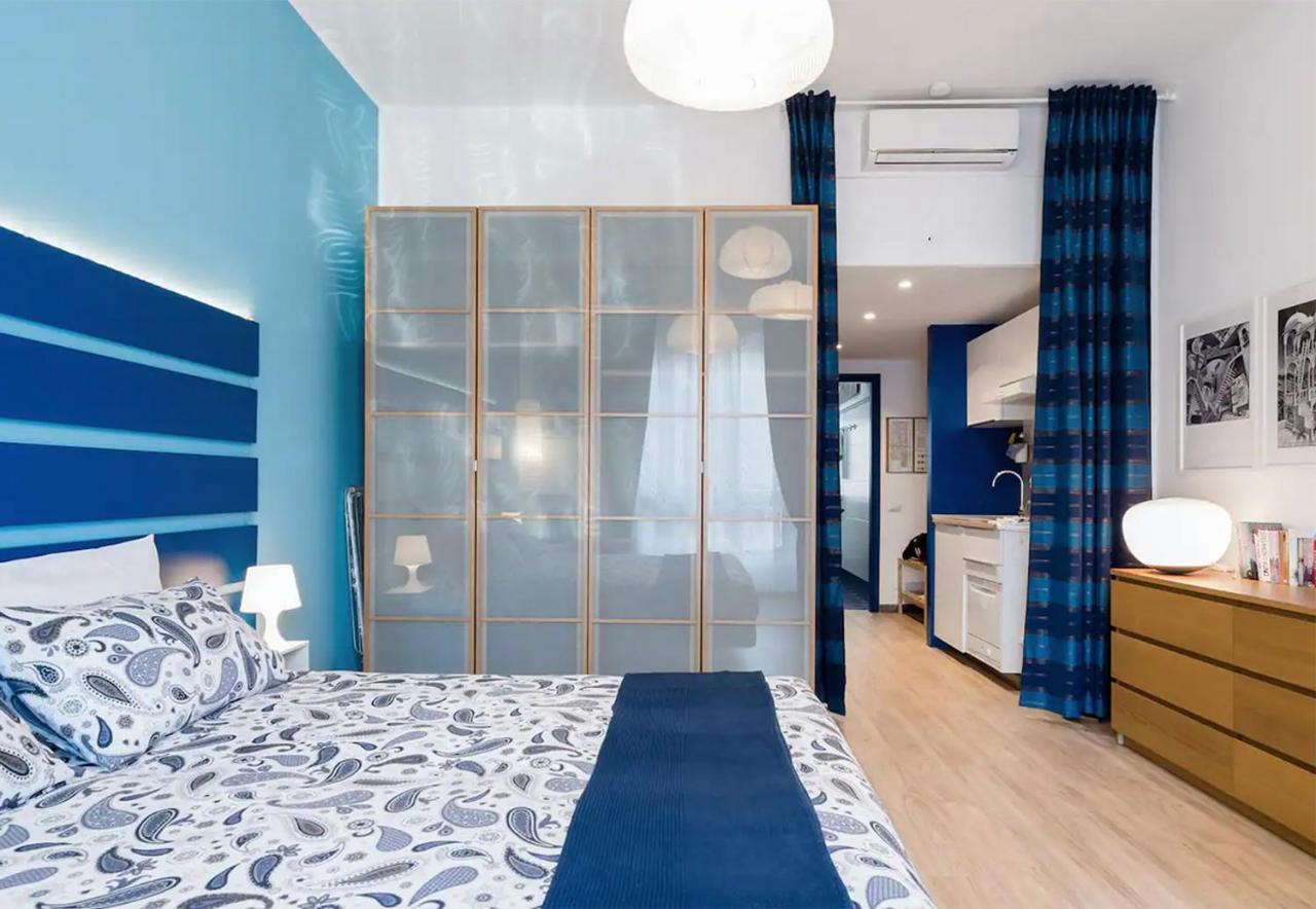 Appartamento Blu A Milano Zona Ripamonti Vicino Allo Ieo Milão Exterior foto