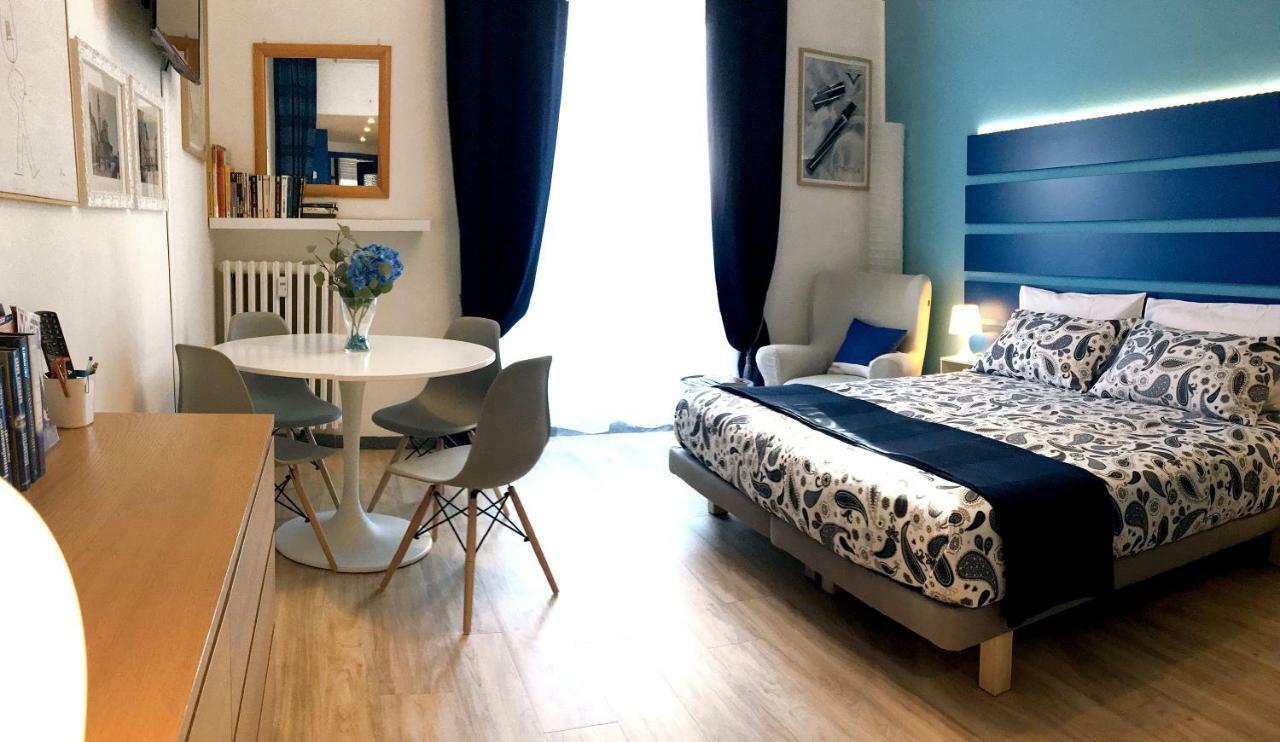 Appartamento Blu A Milano Zona Ripamonti Vicino Allo Ieo Milão Exterior foto